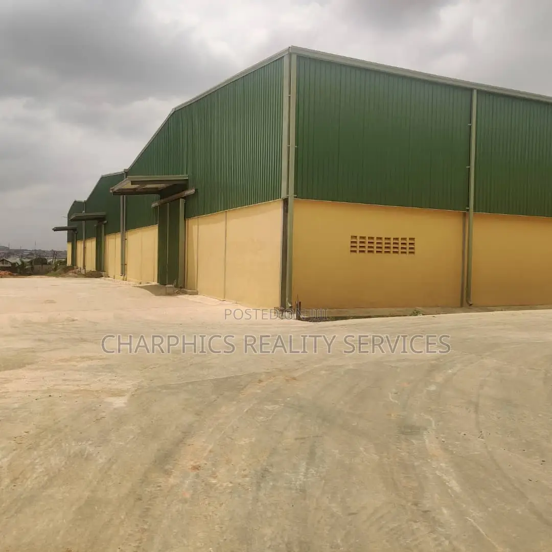 24,000sqm Warehouse for Lease Along Lagos-Abeokuta Exp Rd in Abeokuta South