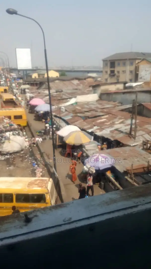 Old Property Along the Major Road at Idumota Lagos Island in Idumota