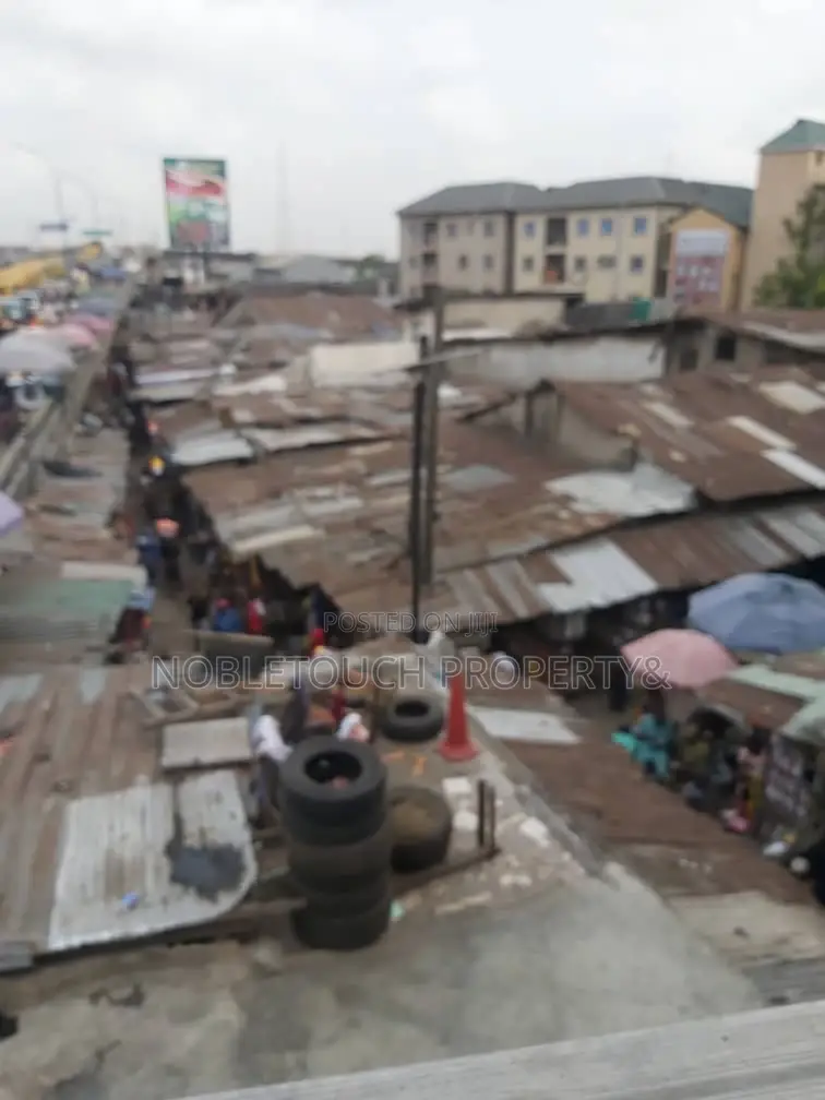 Old Property Along the Major Road at Idumota Lagos Island in Idumota