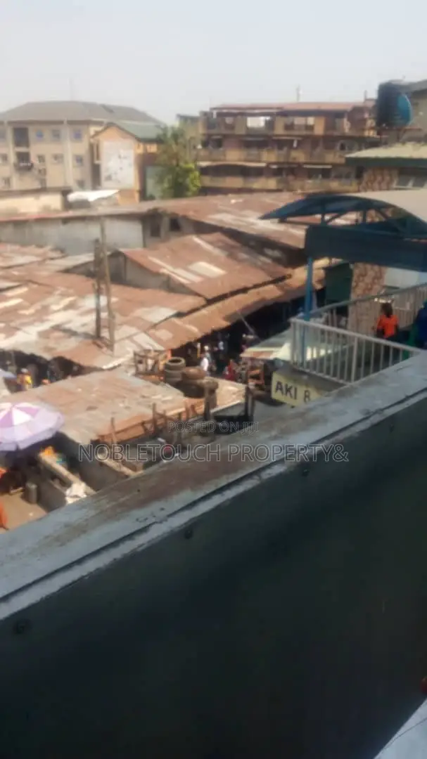 Old Property Along the Major Road at Idumota Lagos Island in Idumota
