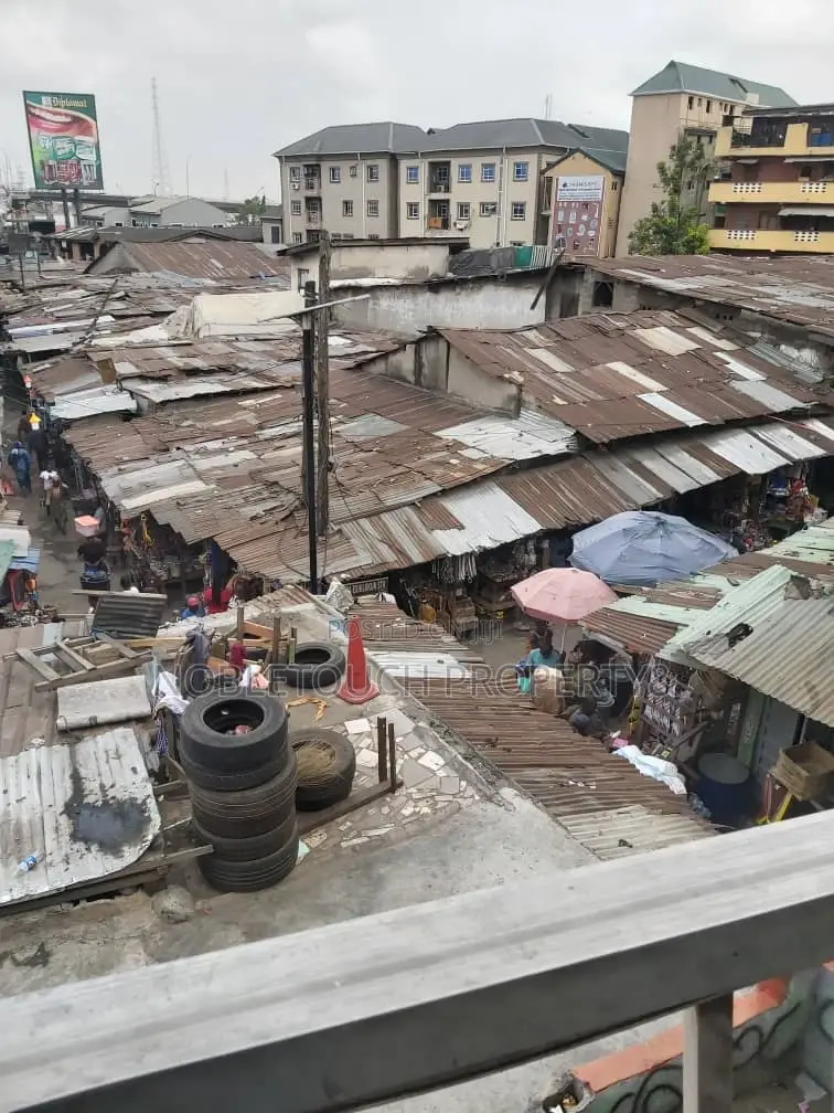 Old Property Along the Major Road at Idumota Lagos Island in Idumota