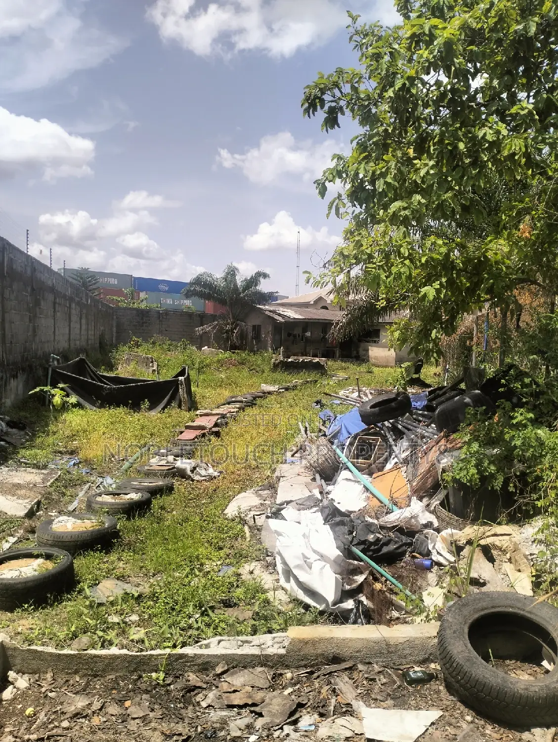 A Full Plot With Irregular Shape at Amuwo Odofin in Amuwo-Odofin
