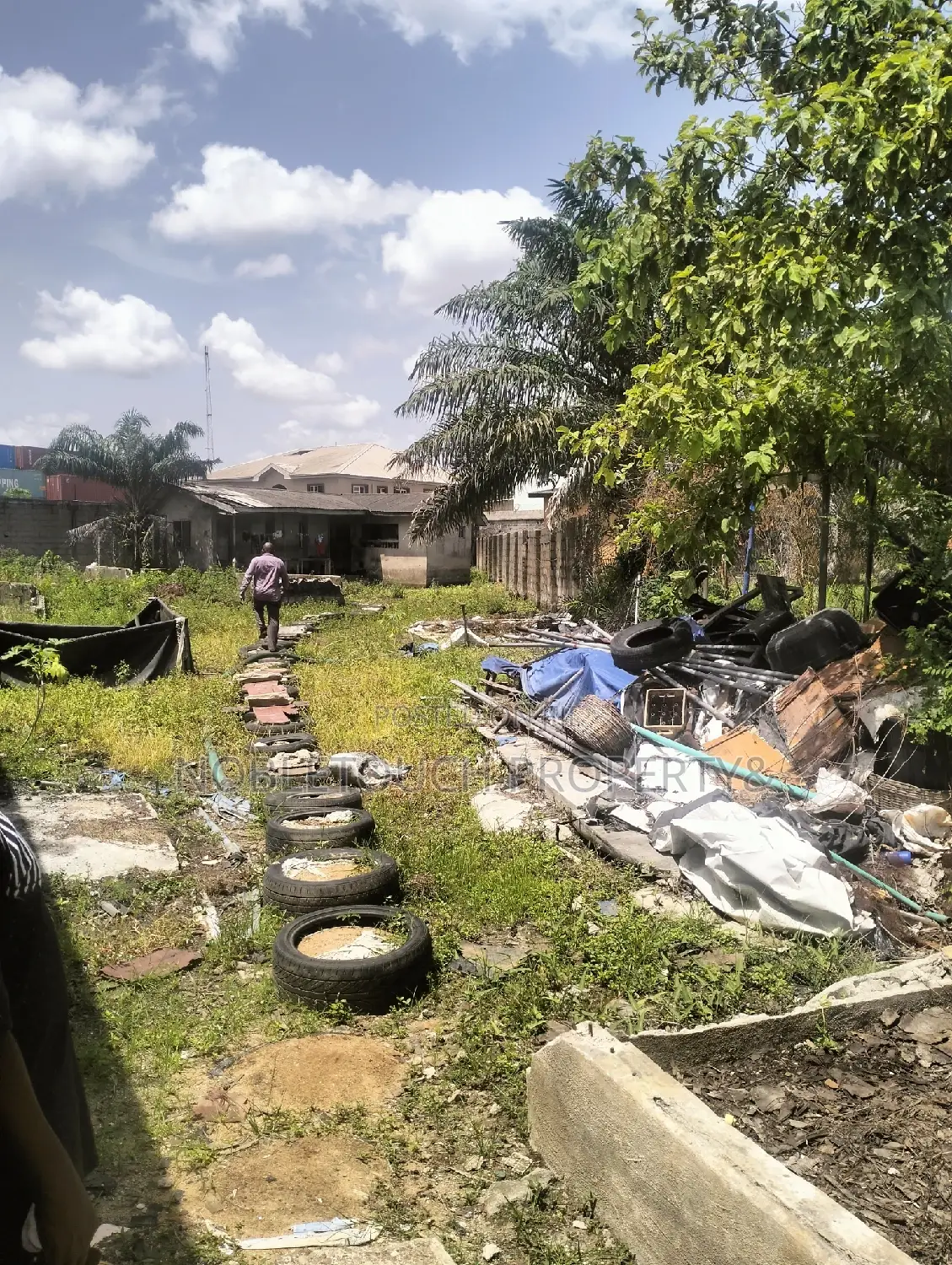 A Full Plot With Irregular Shape at Amuwo Odofin in Amuwo-Odofin