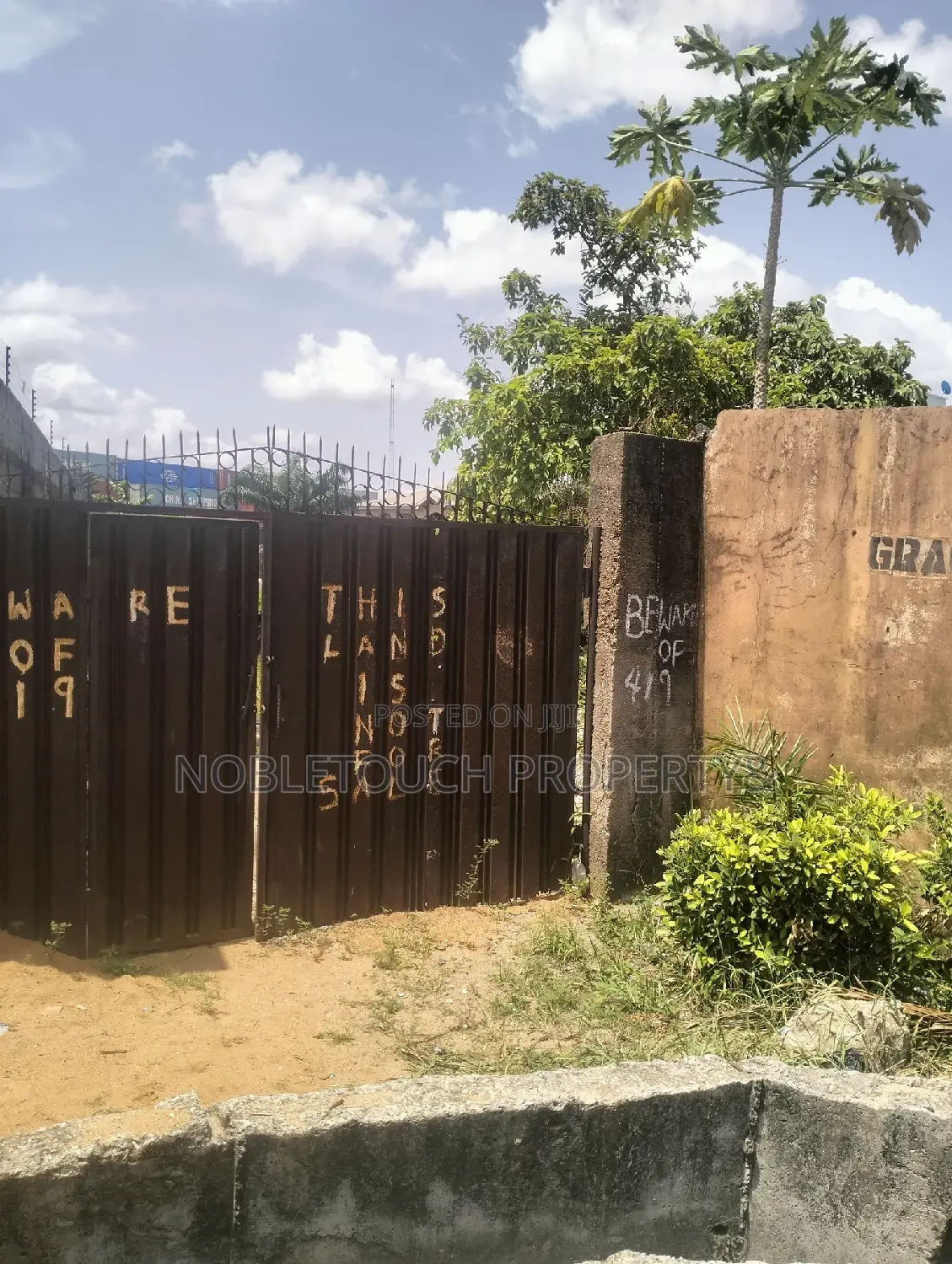 A Full Plot With Irregular Shape at Amuwo Odofin in Amuwo-Odofin
