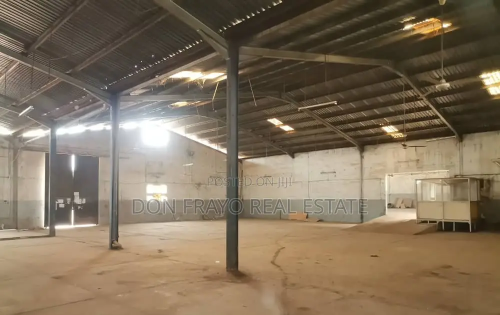 2,500 SQM Warehouse on 2 Acres for Rent at Toll Gate Area IB in Ibadan