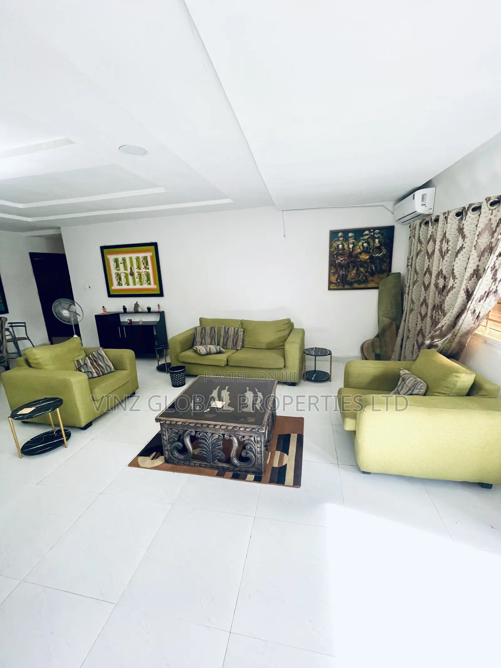 Exquisite One Bedroom Apartment With a Rooftop Lounge in Lekki