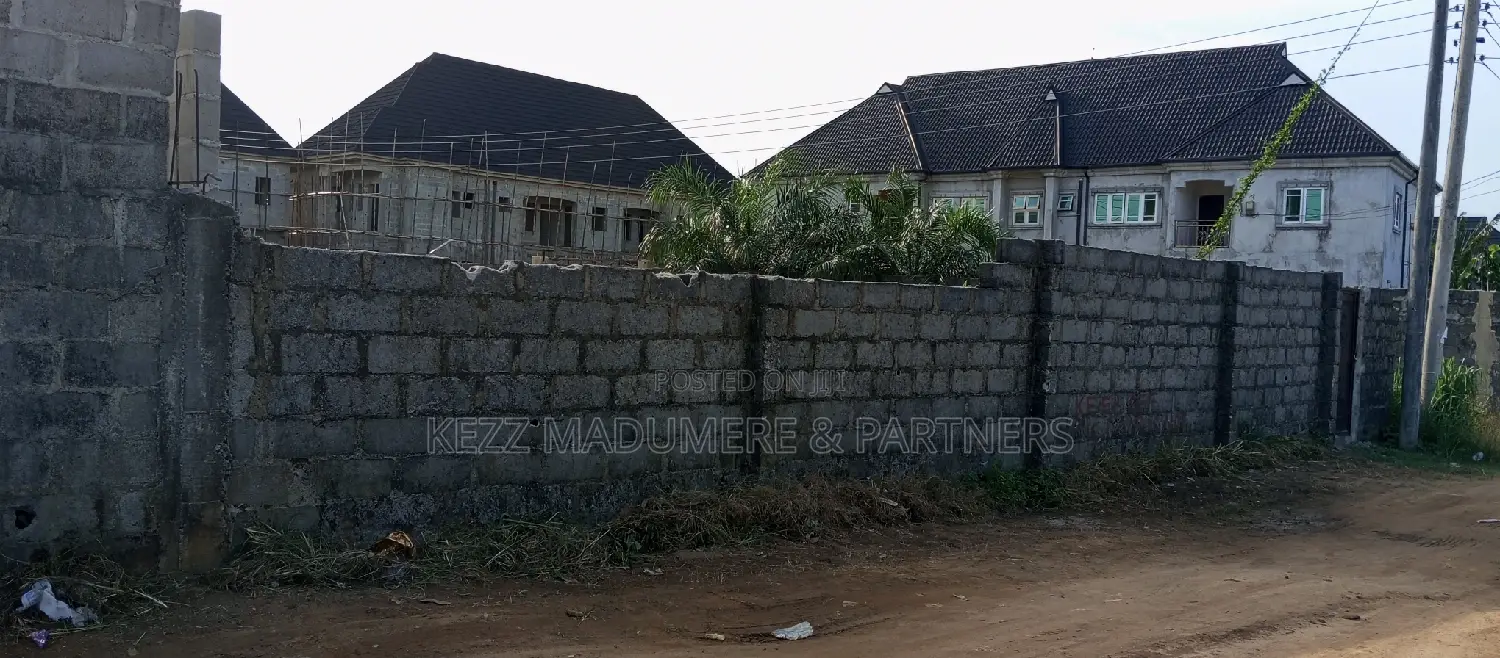 For Sale : A One (1) Plot at Sars Road in Port-Harcourt