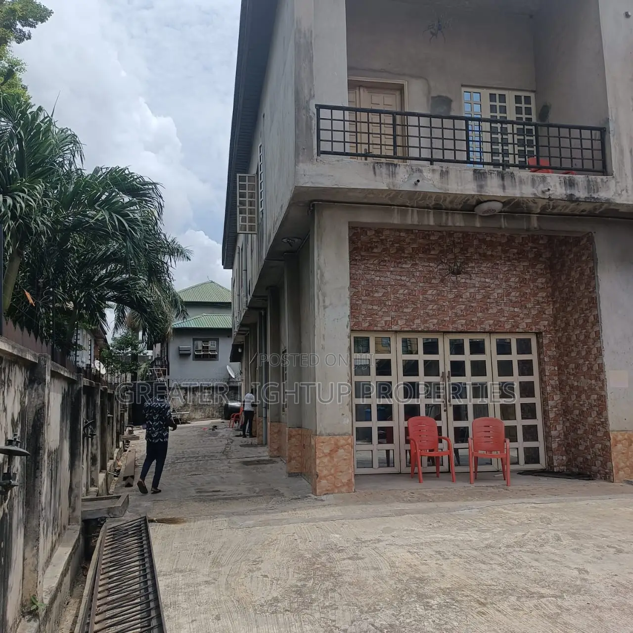 Bottle Water Solid Storey Building for Sale at Iiupeju in Ilupeju