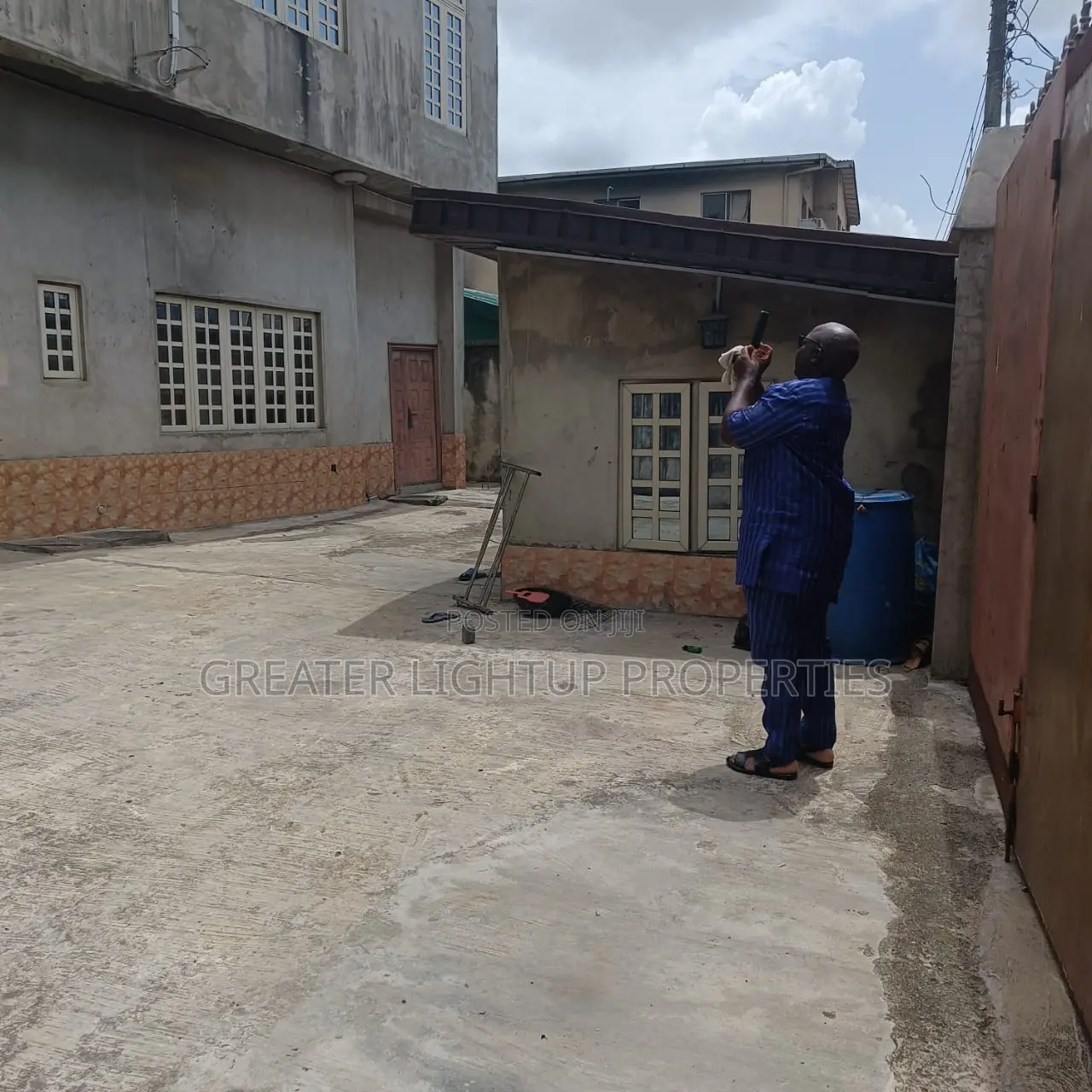 Bottle Water Solid Storey Building for Sale at Iiupeju in Ilupeju