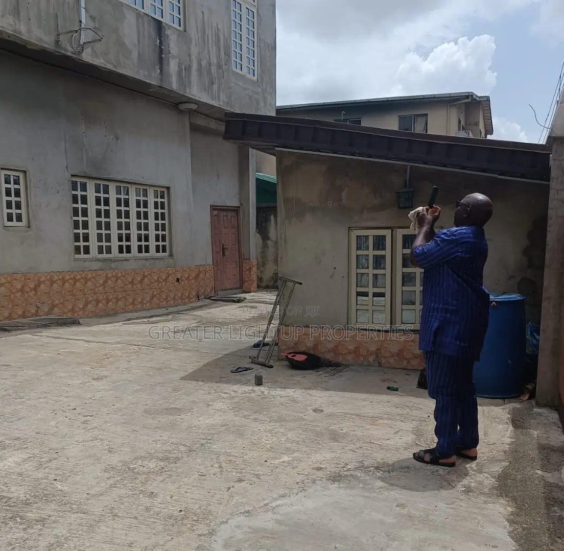 Bottle Water Solid Storey Building for Sale at Iiupeju in Ilupeju
