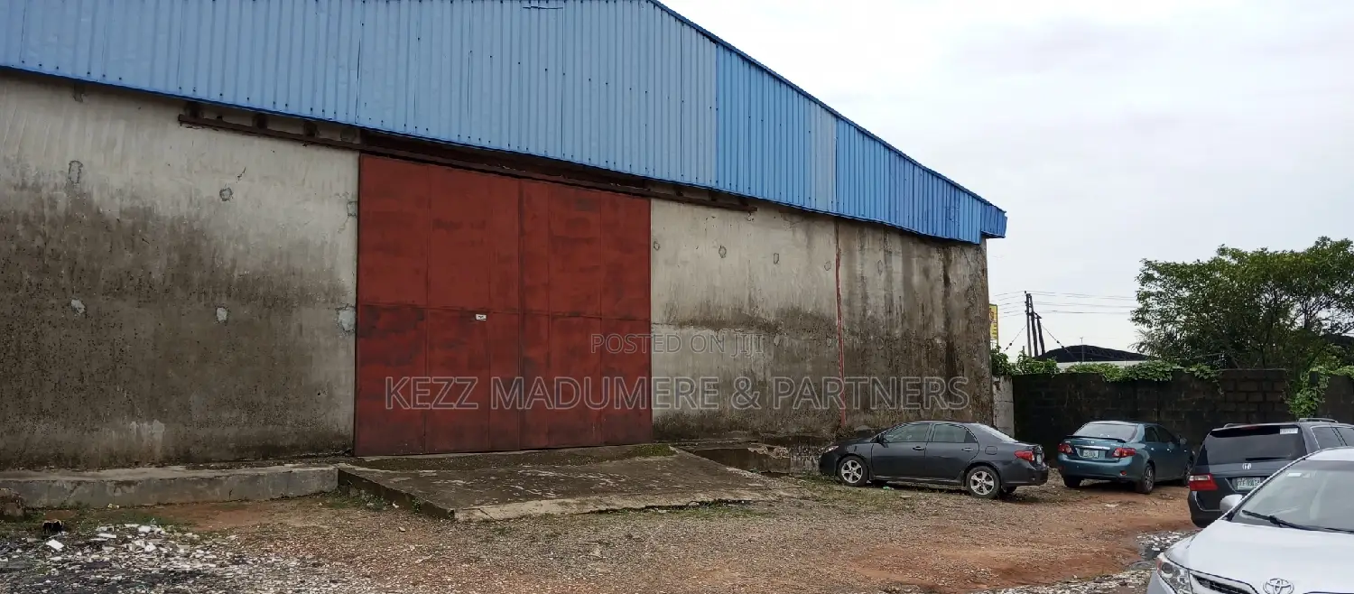 For Sale : Large Size Double Warehouse , Eliozu New Road in Port-Harcourt
