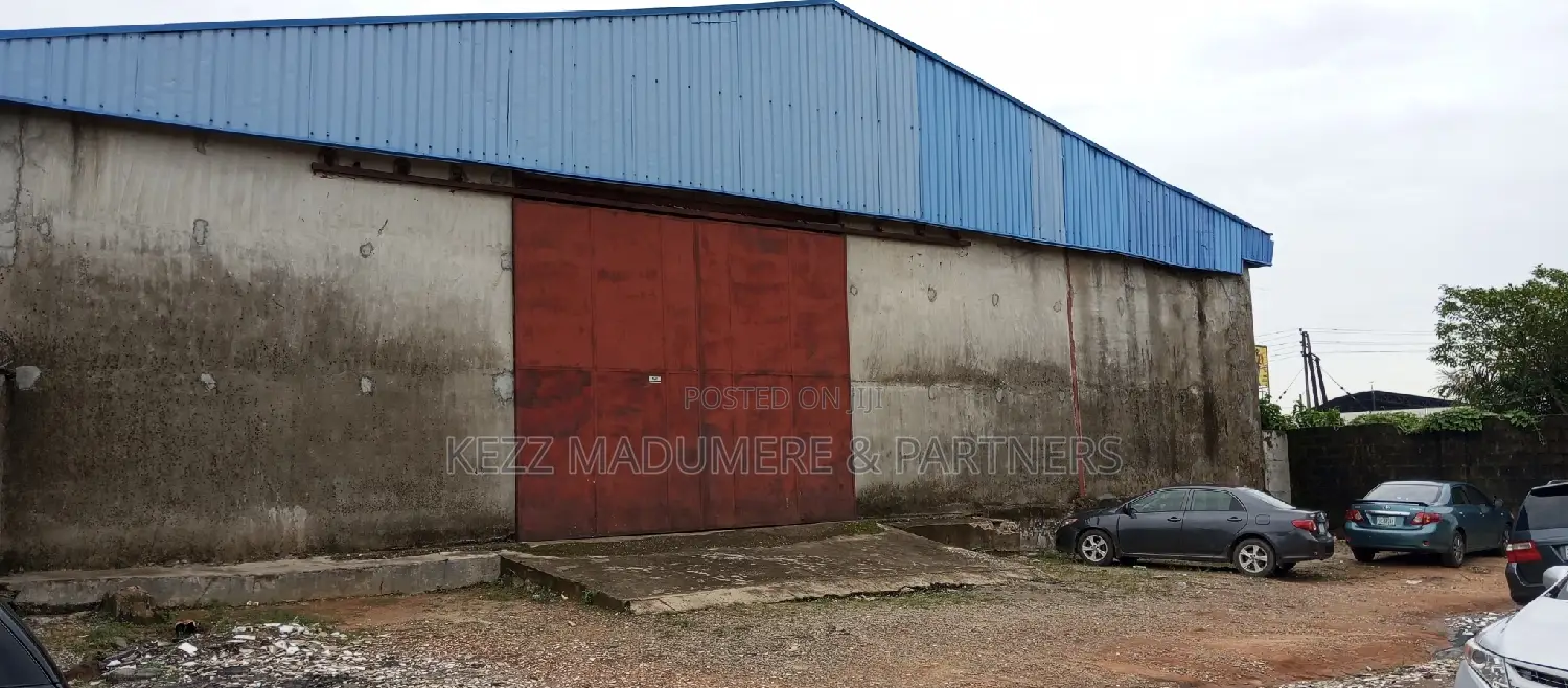 For Sale : Large Size Double Warehouse , Eliozu New Road in Port-Harcourt