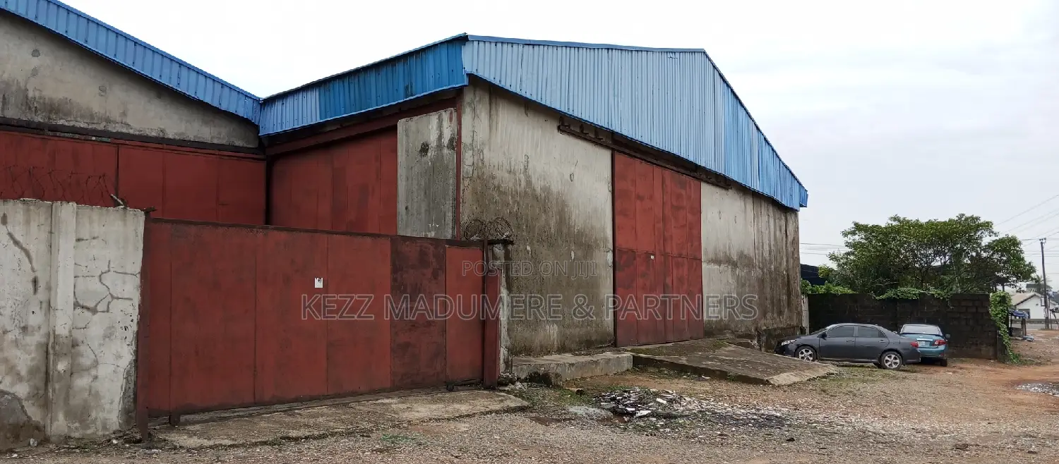 For Sale : Large Size Double Warehouse , Eliozu New Road in Port-Harcourt