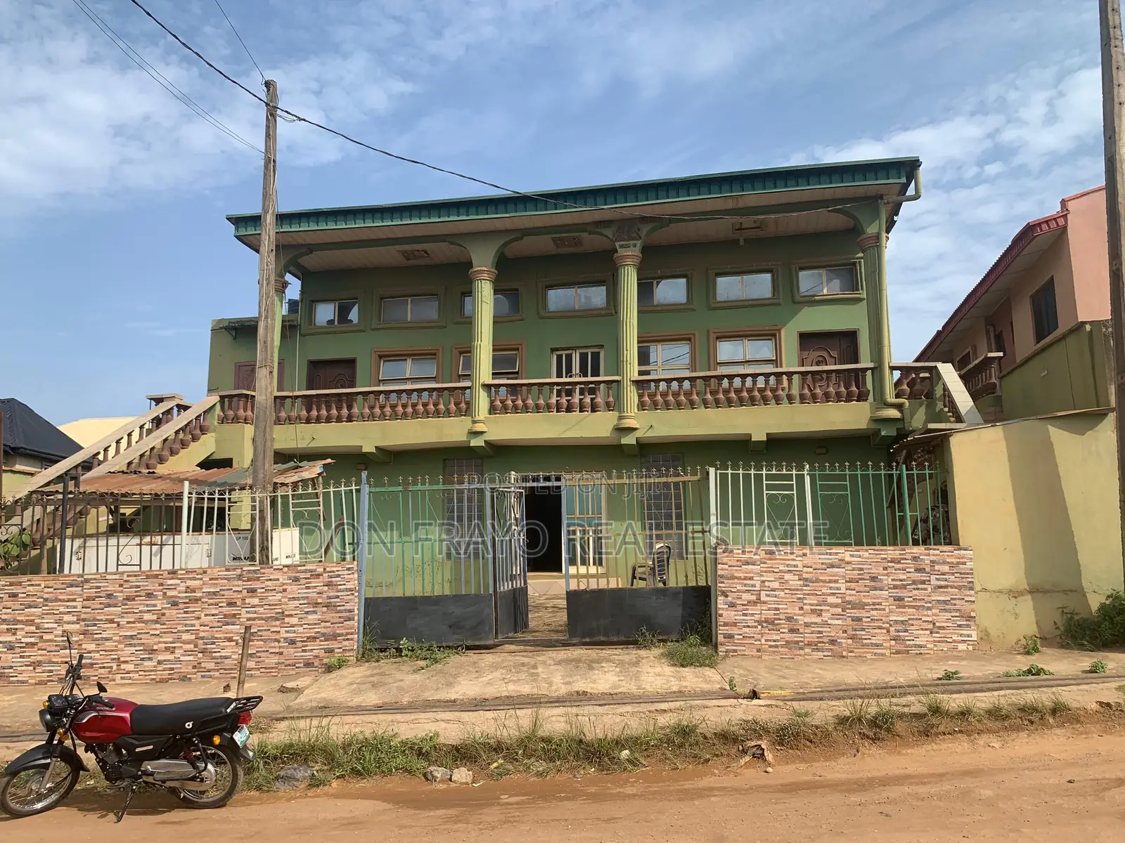Event Center for Sale on Ayegun Oleyo Rd Tipper Garage Area in Akala Express
