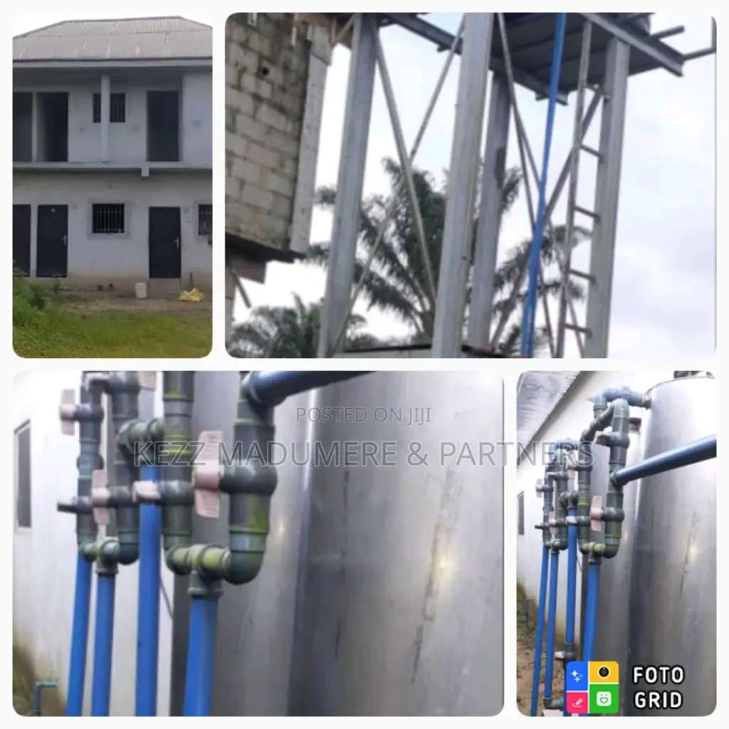 For Sale : Uncompleted Water Factory , Igwuruta in Port-Harcourt