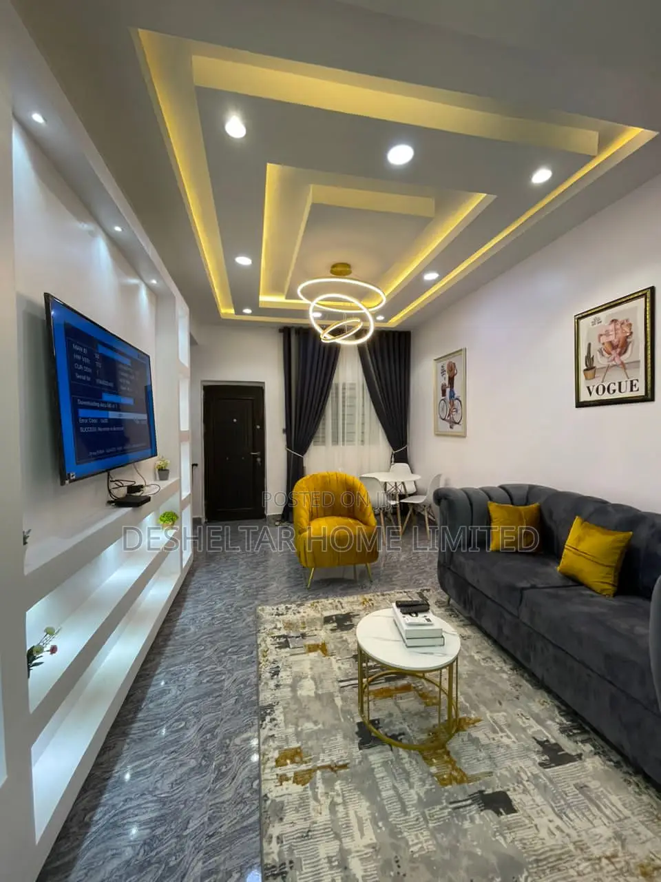 Furnished 2bdrm Block of Flats in New Horizon Estate, Ikate-Elegushi in Ikate-Elegushi