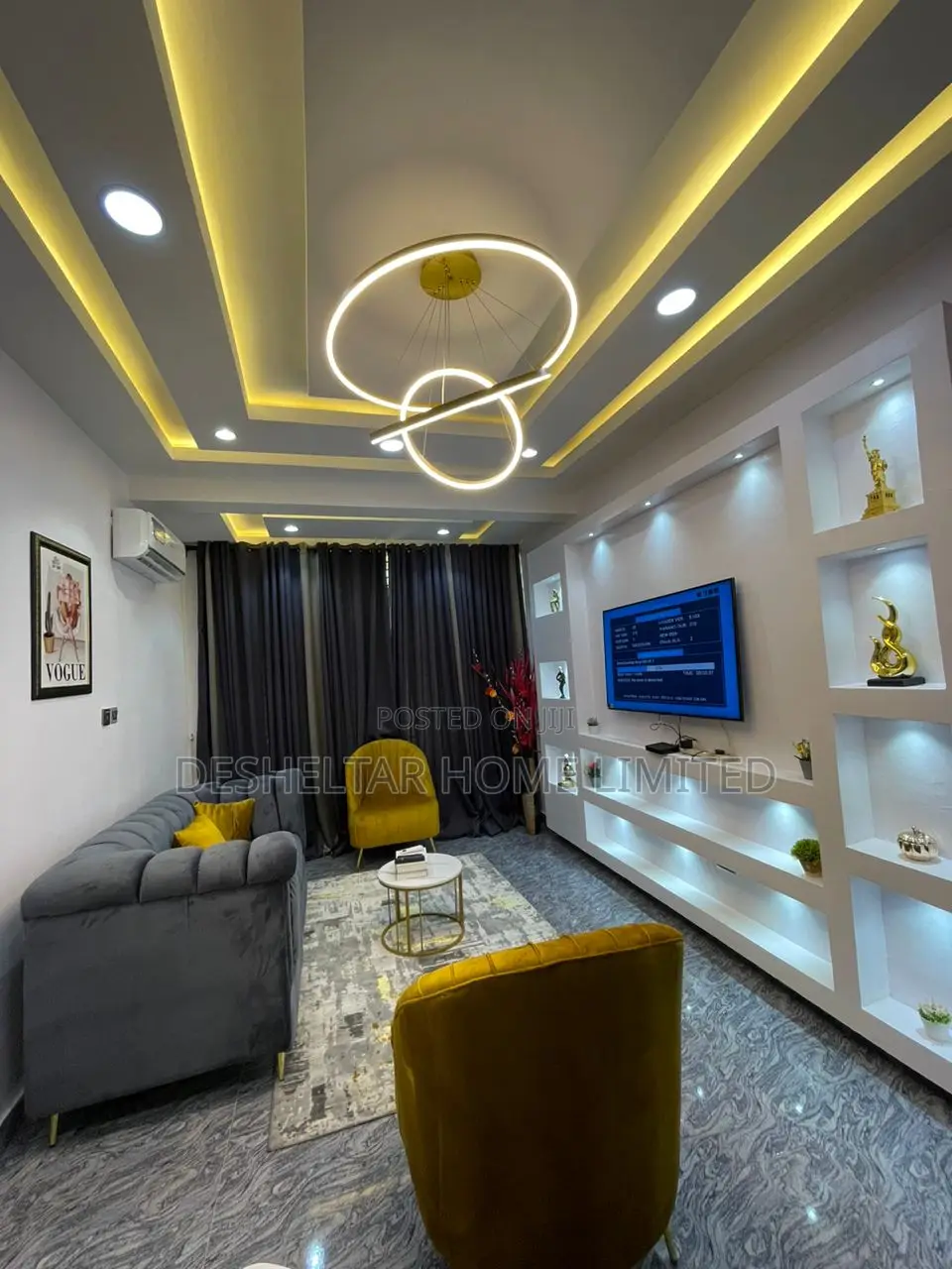 Furnished 2bdrm Block of Flats in New Horizon Estate, Ikate-Elegushi in Ikate-Elegushi