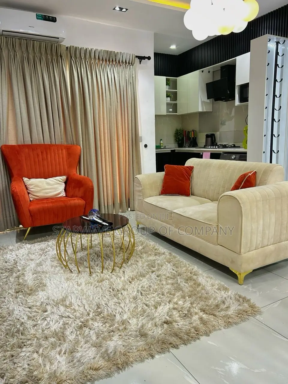 One Bed With Swimming Pool and Elevator in Lekki