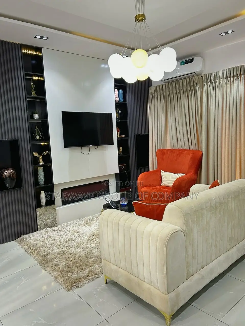 One Bed With Swimming Pool and Elevator in Lekki