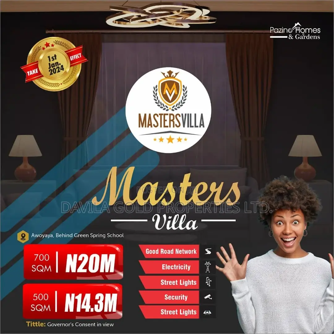 Hot Offer at Awoyaya, Lekki, Masters Villa in Lekki