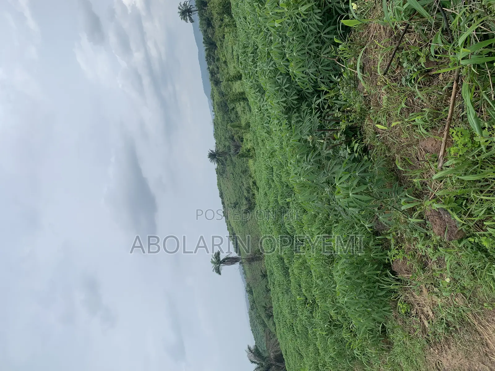 One Acres of Land for Sale at Mile 8, Along Ogtv/Ajebo Road in Abeokuta South