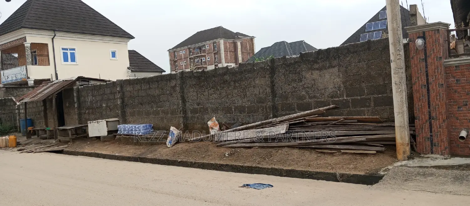 For Sale : 2 Fenced Plots at Cedarwood Estate , Sars Road in Port-Harcourt
