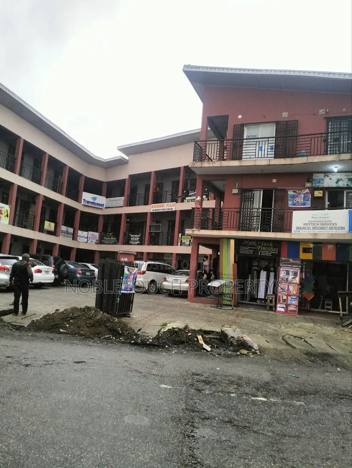 Plaza With 49 Shops at the Heart of Ikeja Lagos in Awolowo Way