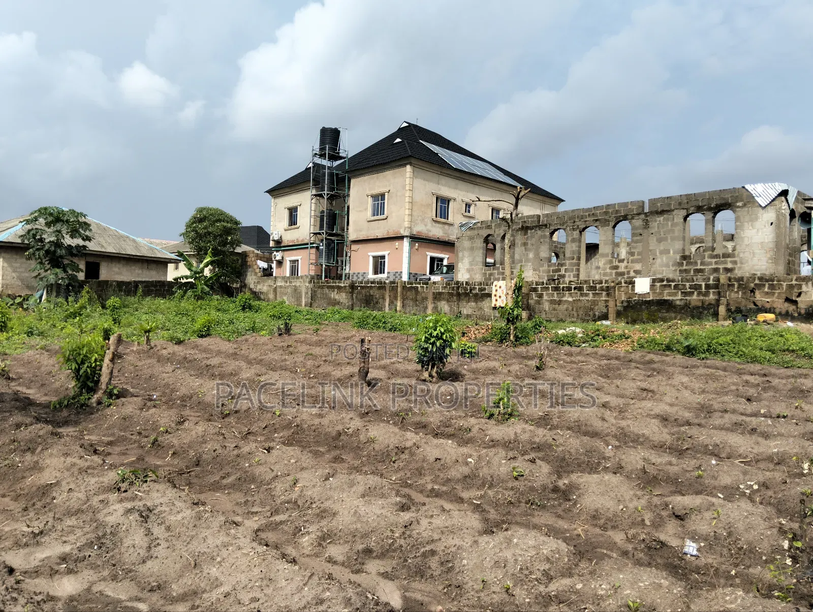 Full Plot of Land Fence Gate With C of O in Ayobo