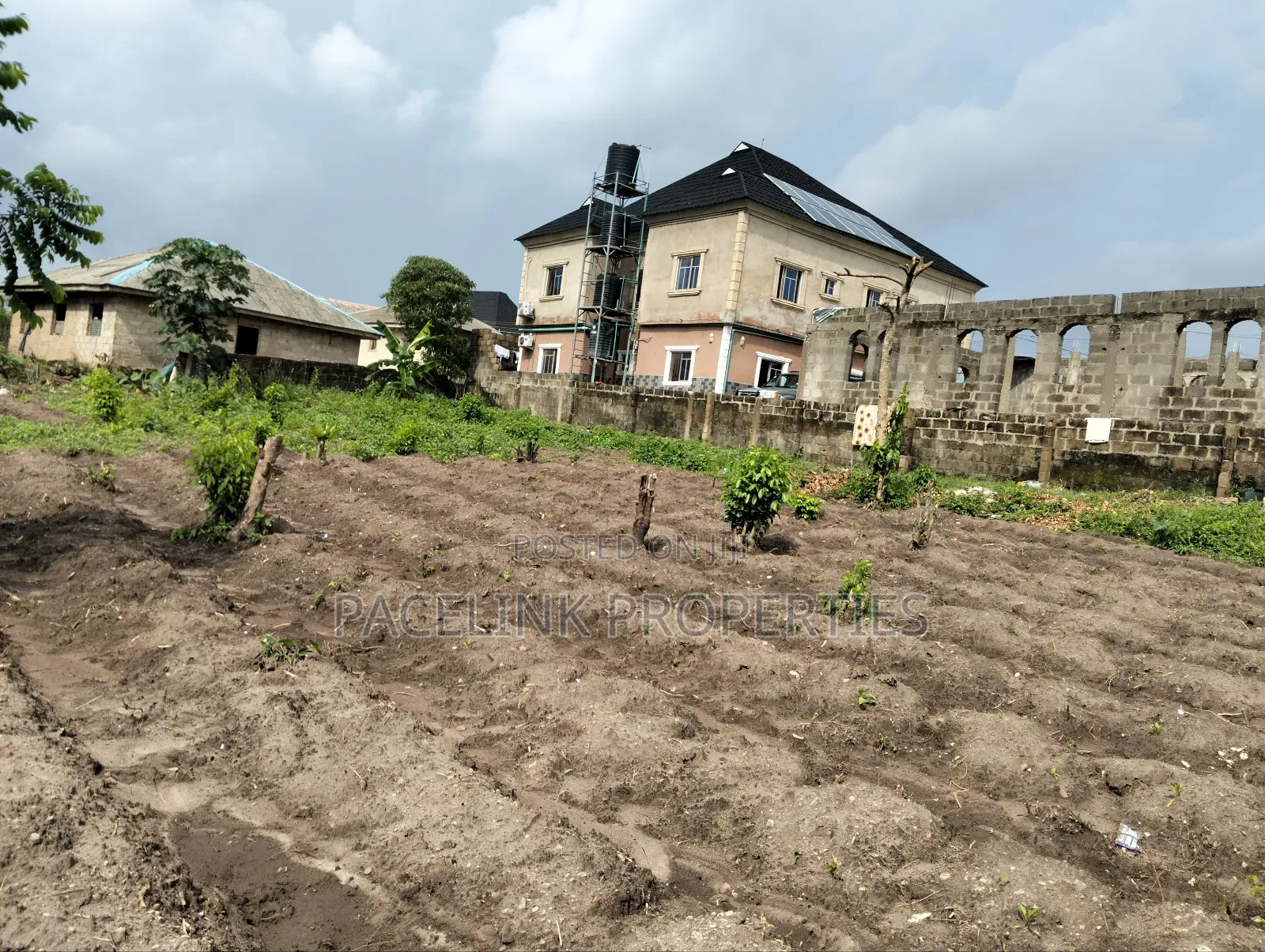 Full Plot of Land Fence Gate With C of O in Ayobo