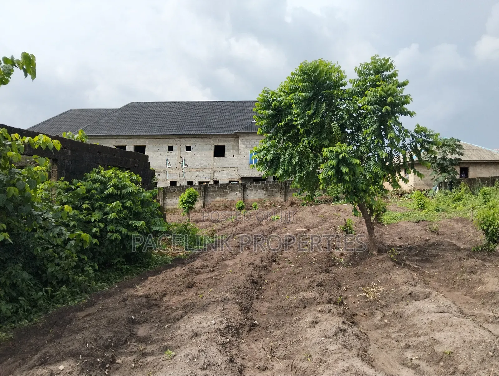Half Plot of Land Fence Gate C of O in Ayobo