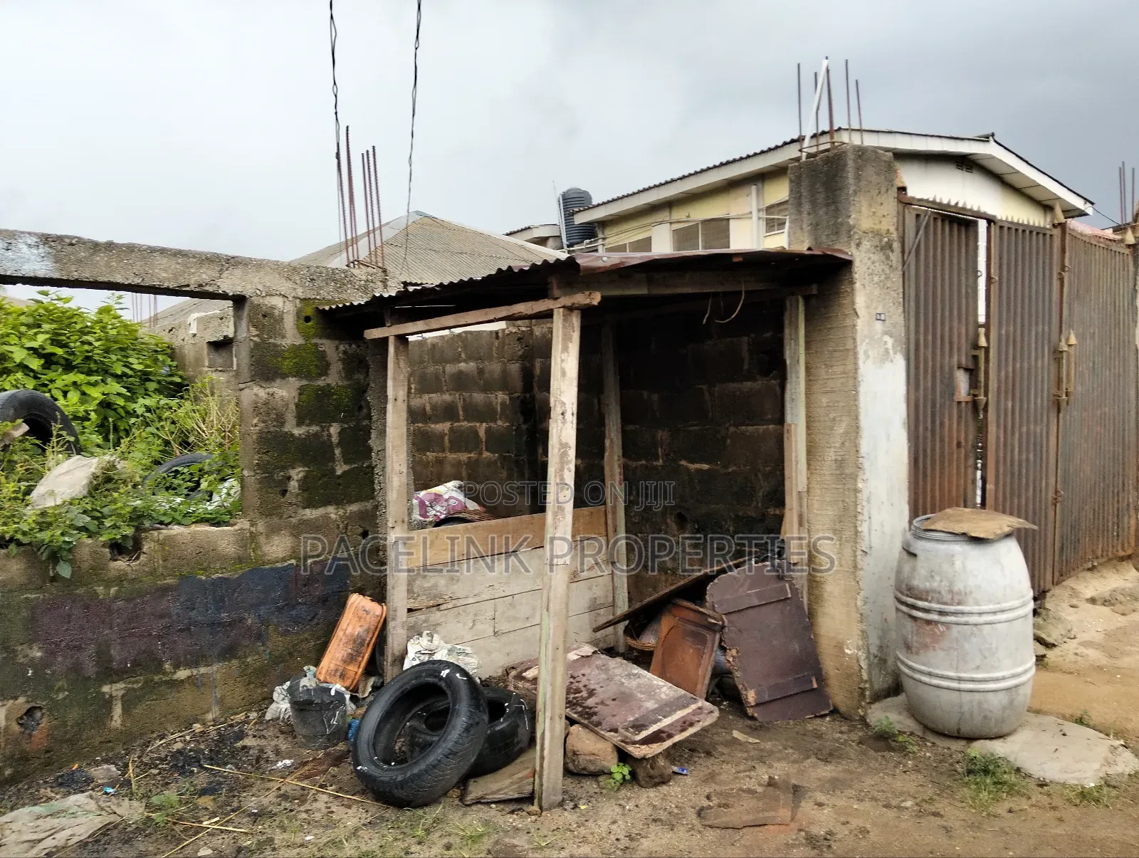 Half Plot of Land in a Very Decent Area in Iyana Ipaja