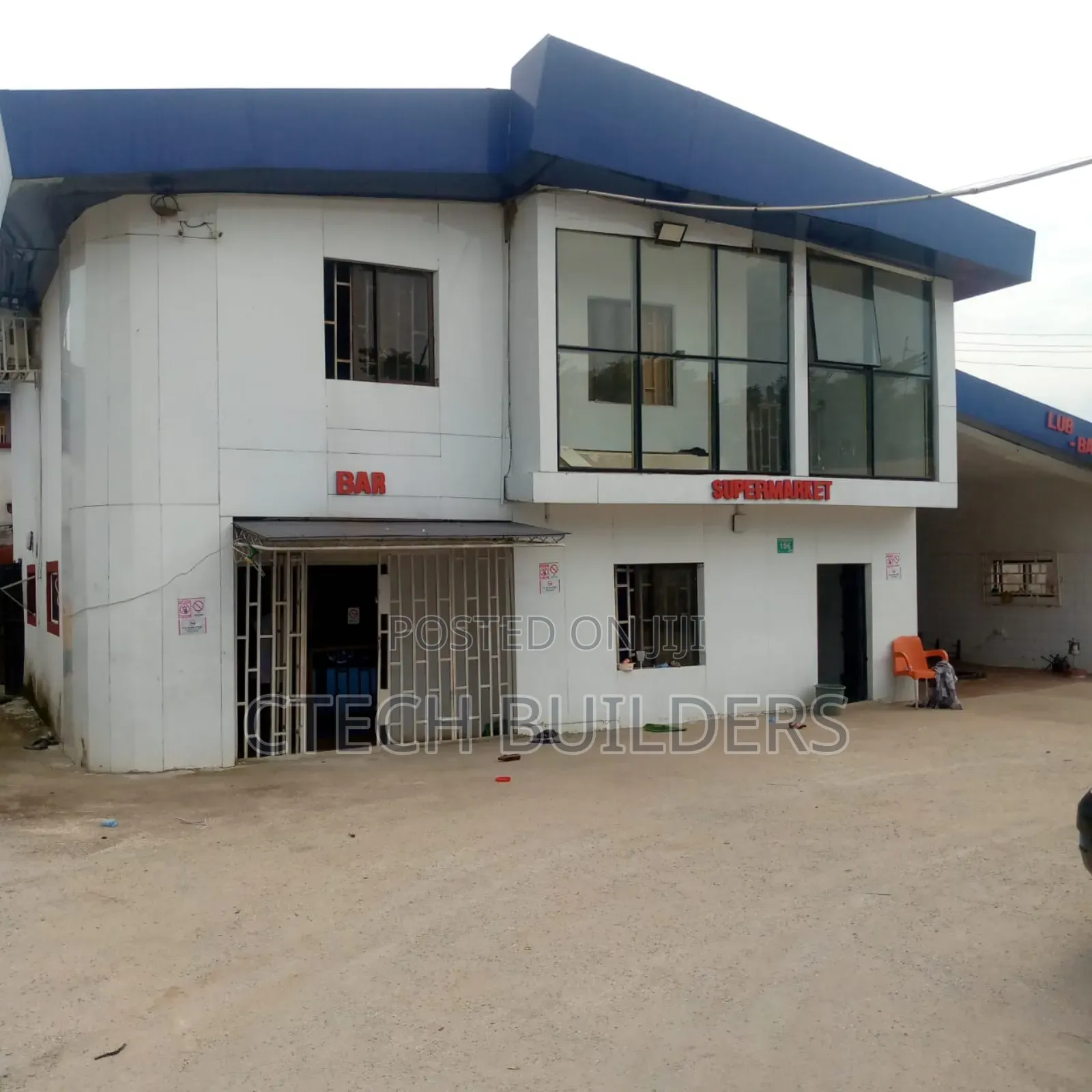 Filling Station With Gas Plant on 100ftx170ft at Aduwawa Rd in Benin City