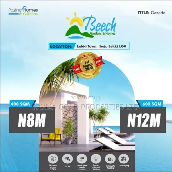 Beech Gardens Homes in Lekki
