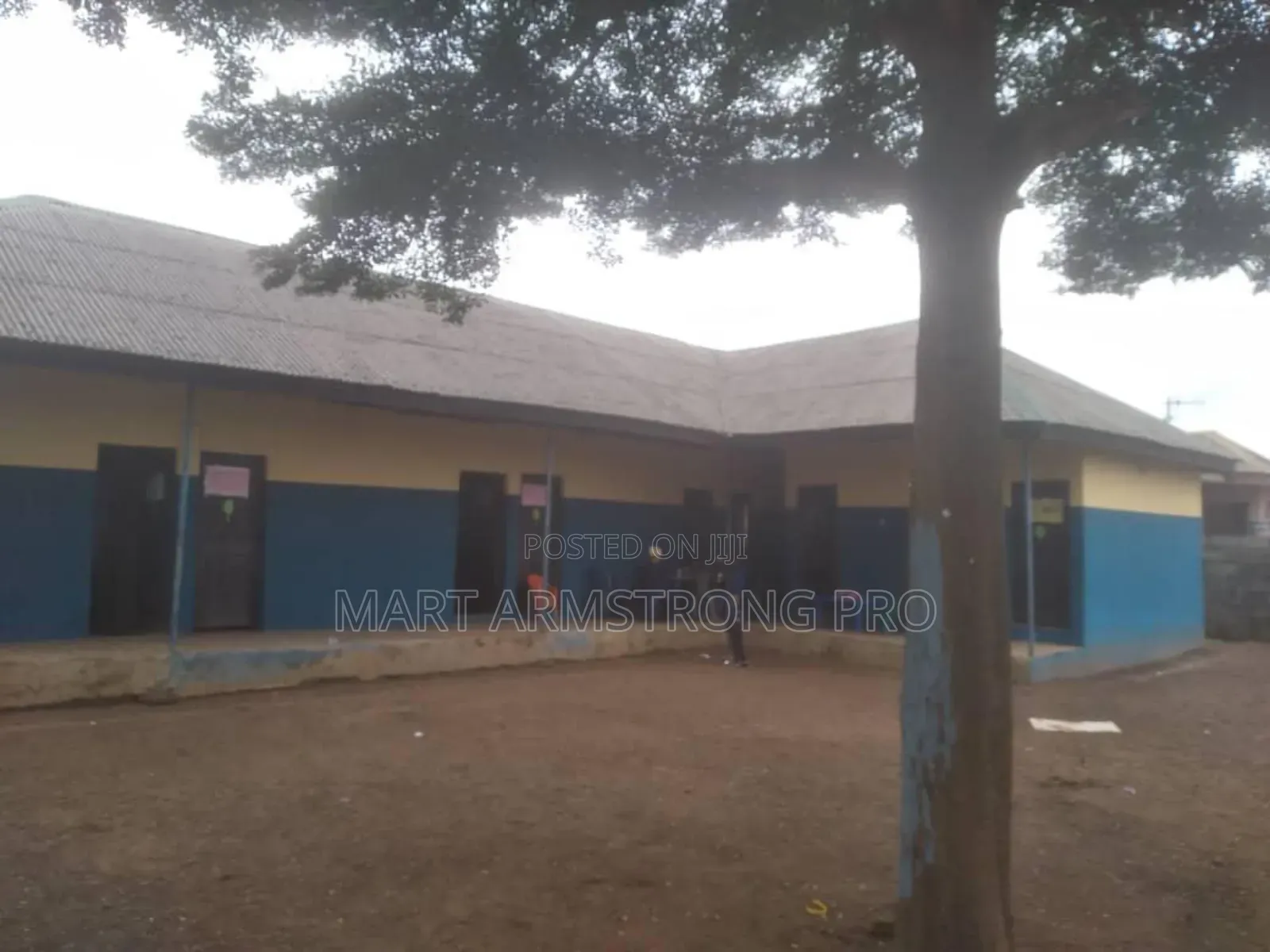A Two Structures School on 3plots Ot Land All Fenced in Ikorodu