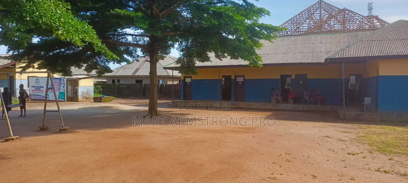 A Two Structures School on 3plots Ot Land All Fenced in Ikorodu