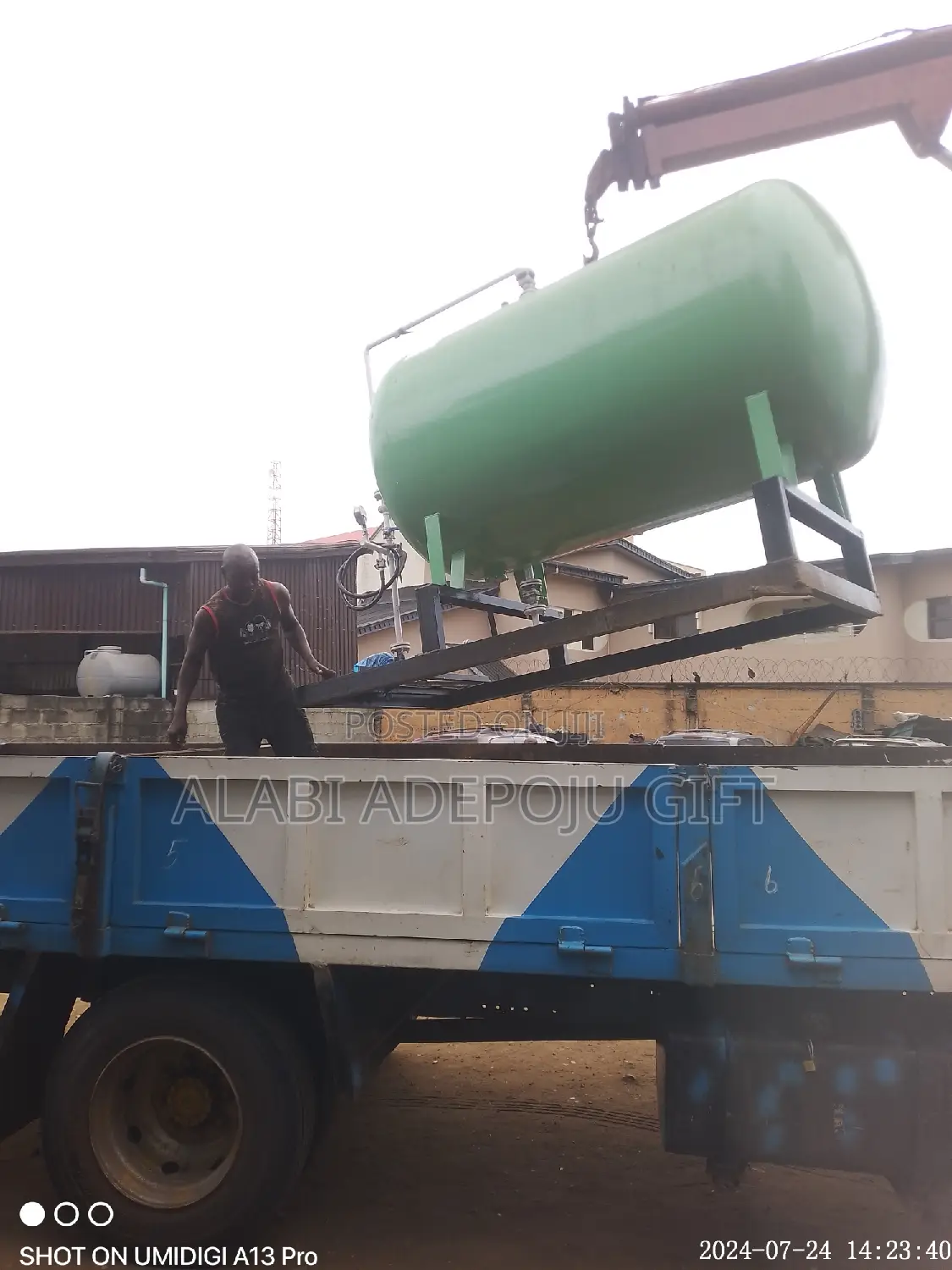 1.5tons LPG Gas Plant Installation in Ogba