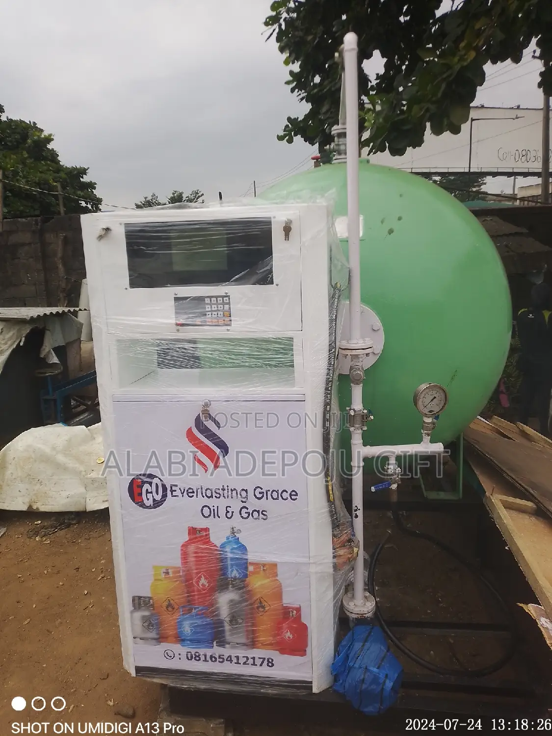 1.5tons LPG Gas Plant Installation in Ogba