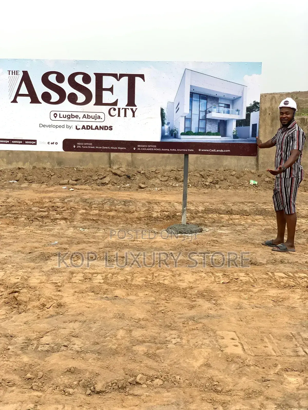 Plots Of Land Selling At Ludge After Trade Moore Estate in Wuse