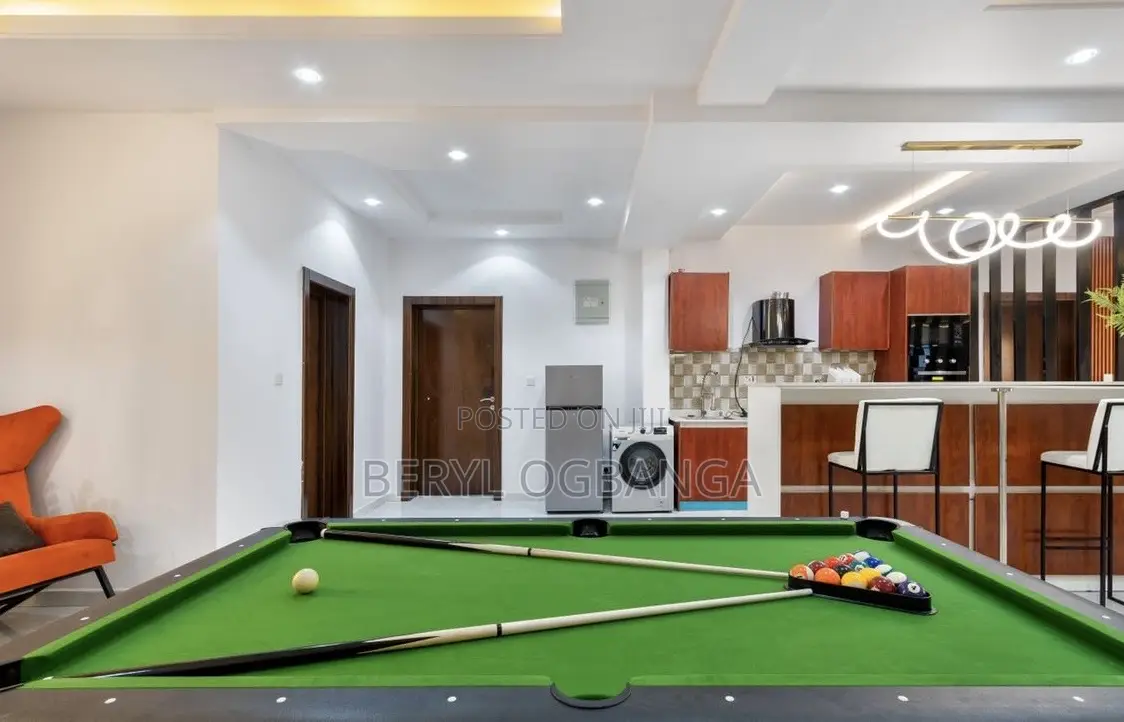 Luxurious 2 Bedroom With Snooker and Ps5 in Lekki Phase 1
