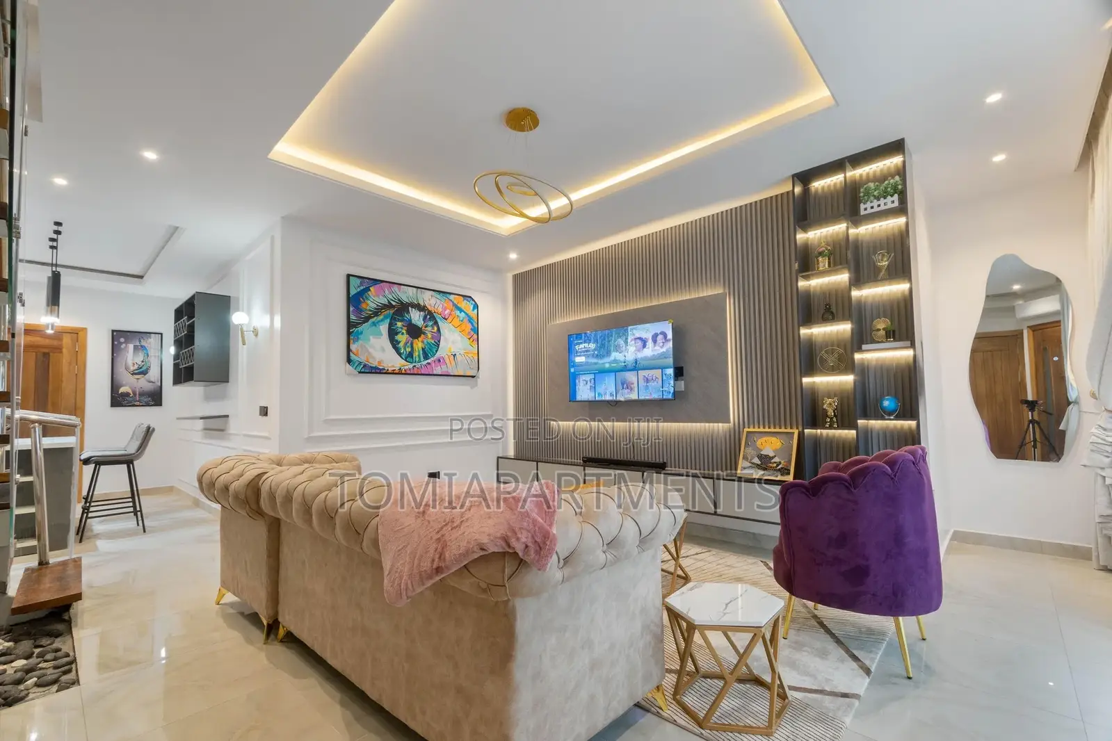 Beautifully Furnished Two (2) Bedroom Maisonette in Lekki in Lekki