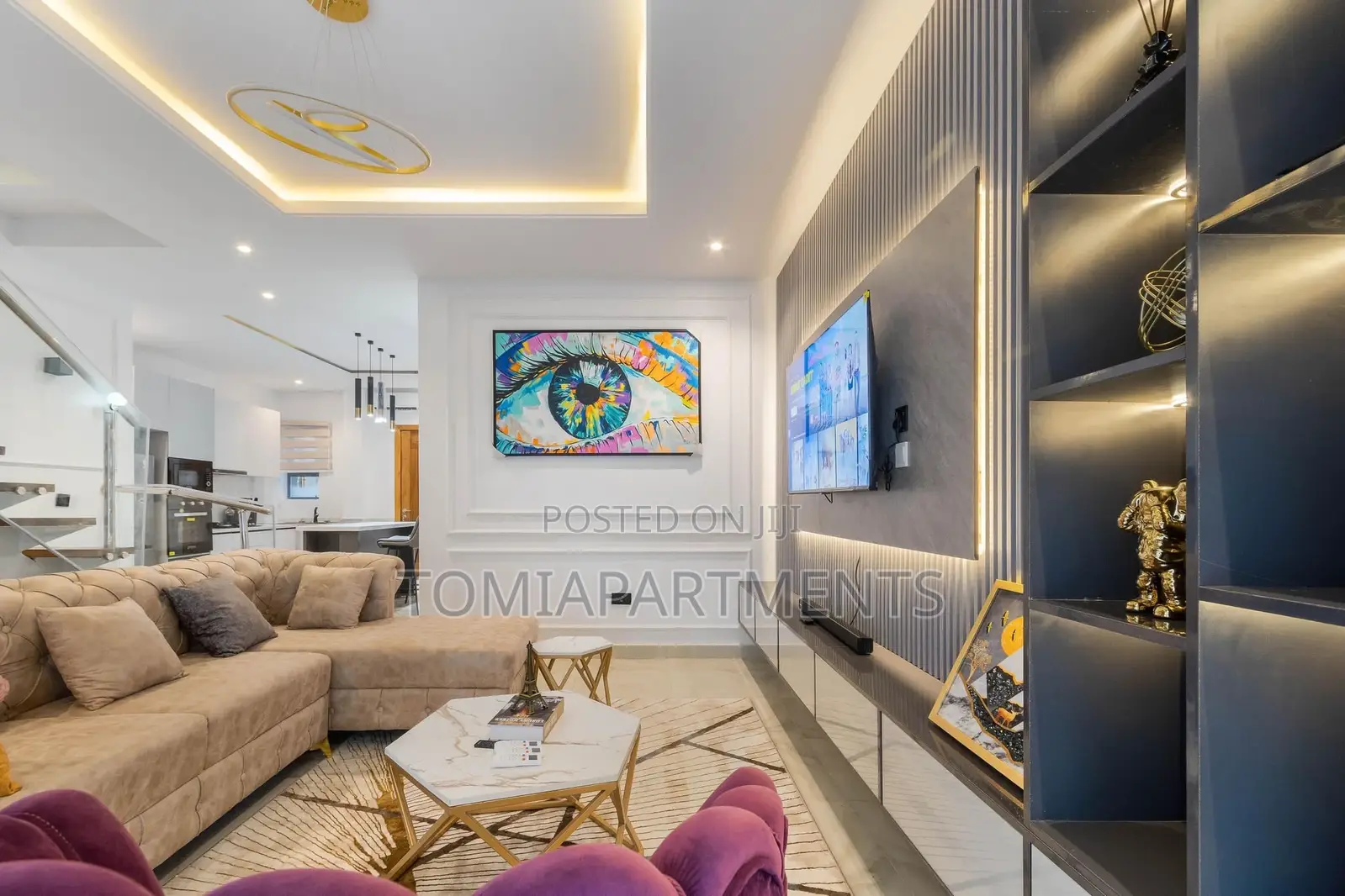 Beautifully Furnished Two (2) Bedroom Maisonette in Lekki in Lekki
