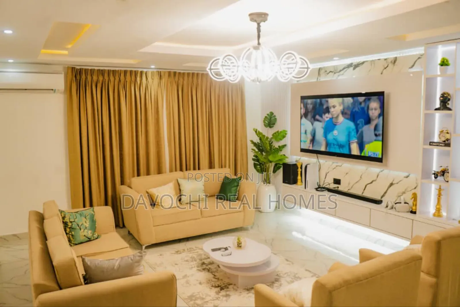 Luxury 3 Bedroom Funished Apartment With Bq in Lekki