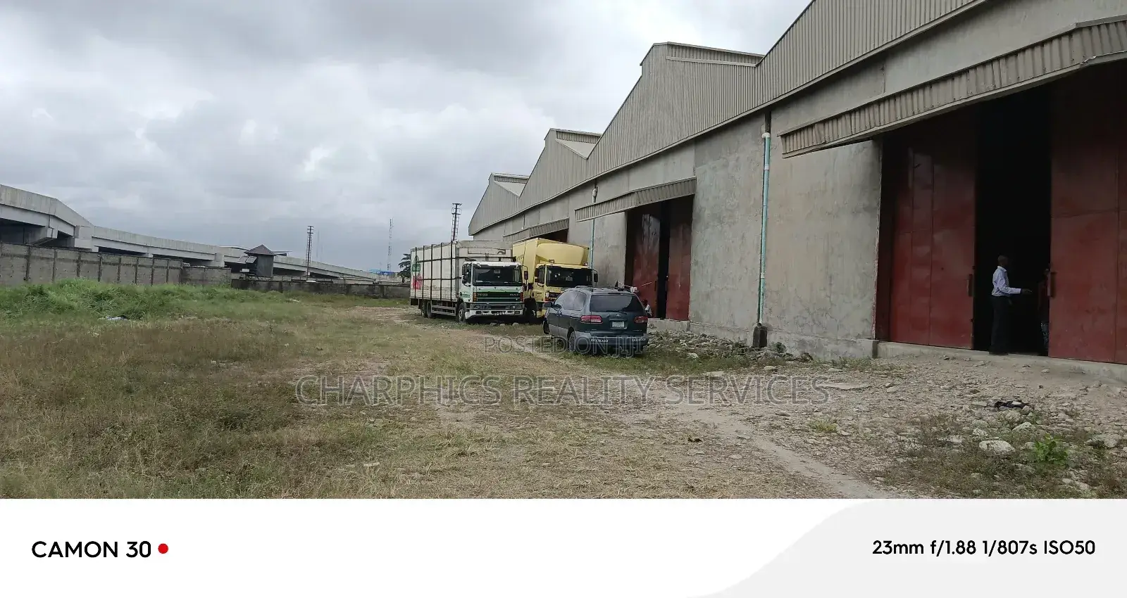 2 Bays Warehouse of (16,400sqft) Off Apapa-Oshodi Express in Coker