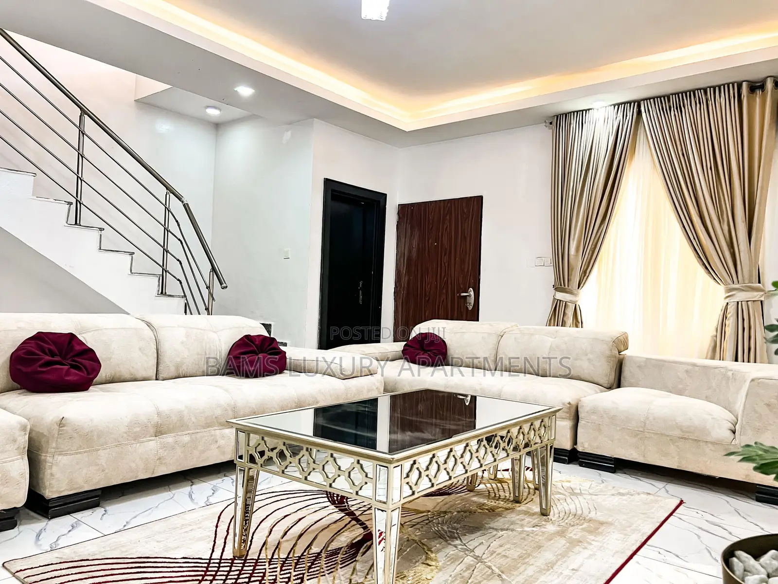 Bams 3 Bedroom Terrace Apartment in Ikate in Lekki