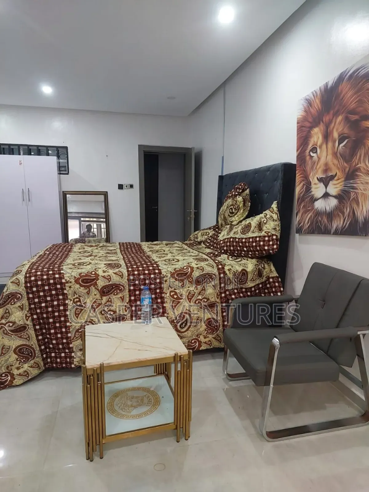 Furnished Studio Apartment in Paradise 3, Chevron for rent in Chevron