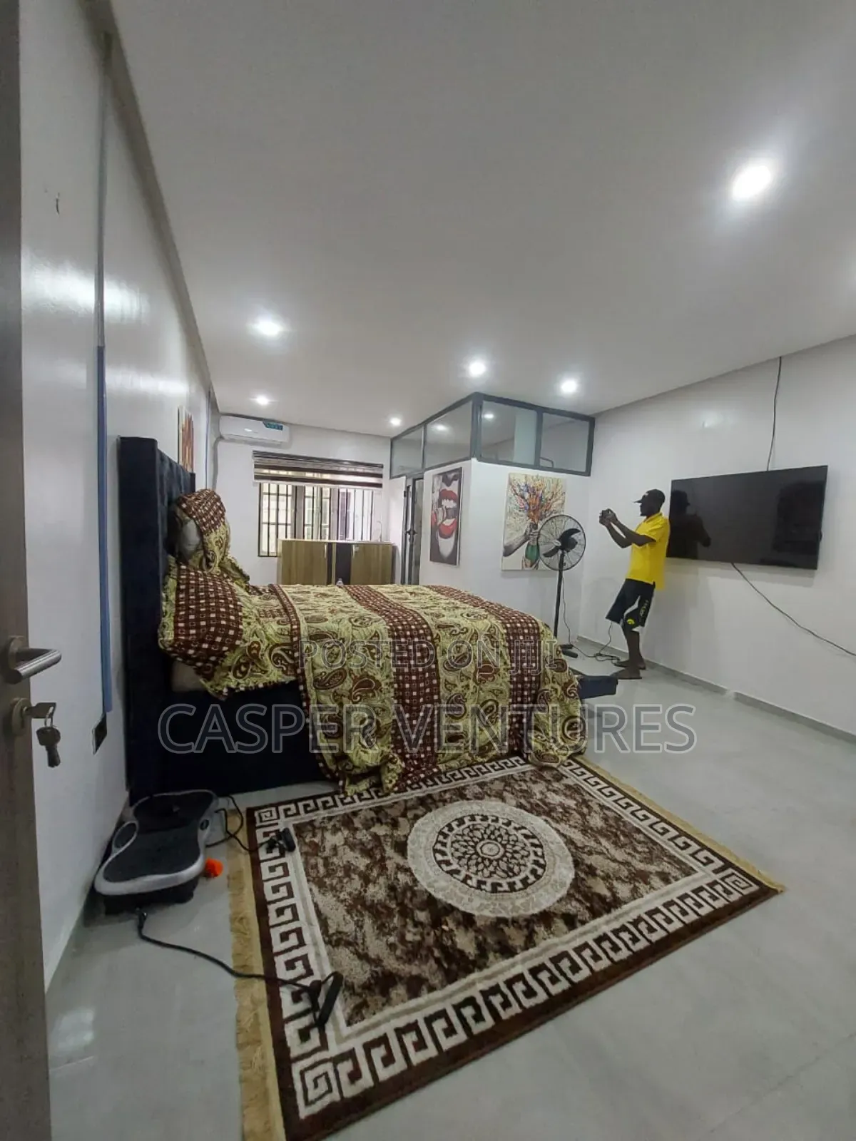 Furnished Studio Apartment in Paradise 3, Chevron for rent in Chevron