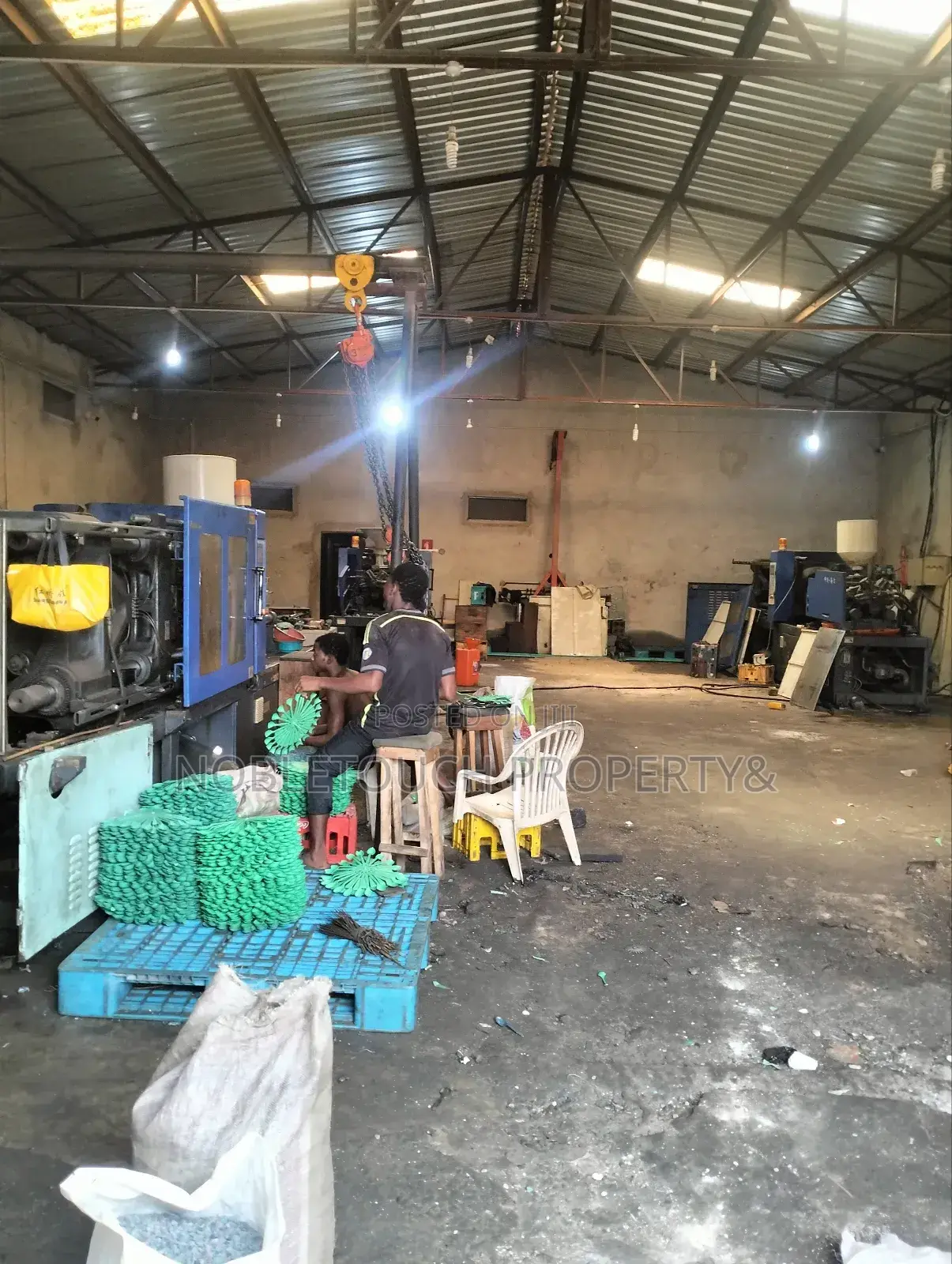 An Industrial Warehouse on 2plots Off Ikotun Abaranje Rd in Abaranje