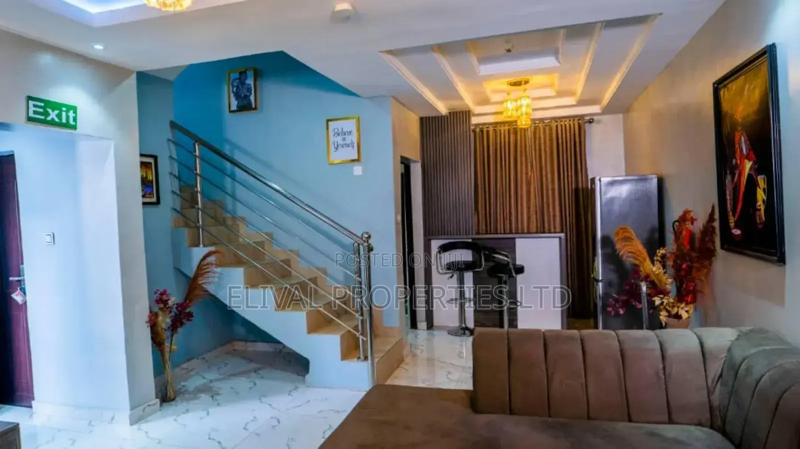 3 Bedroom Classy Luxury Apartment in Gwarinpa
