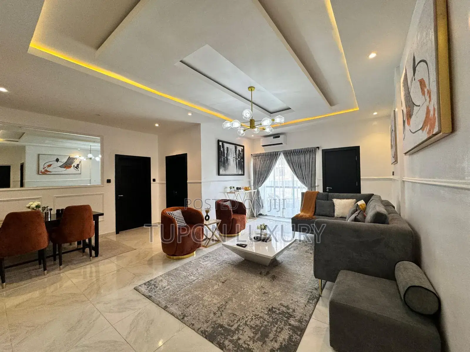 Smart Luxury 2 Bedroom Apartment With Swimming Pool and PS5 in Lekki Phase 1