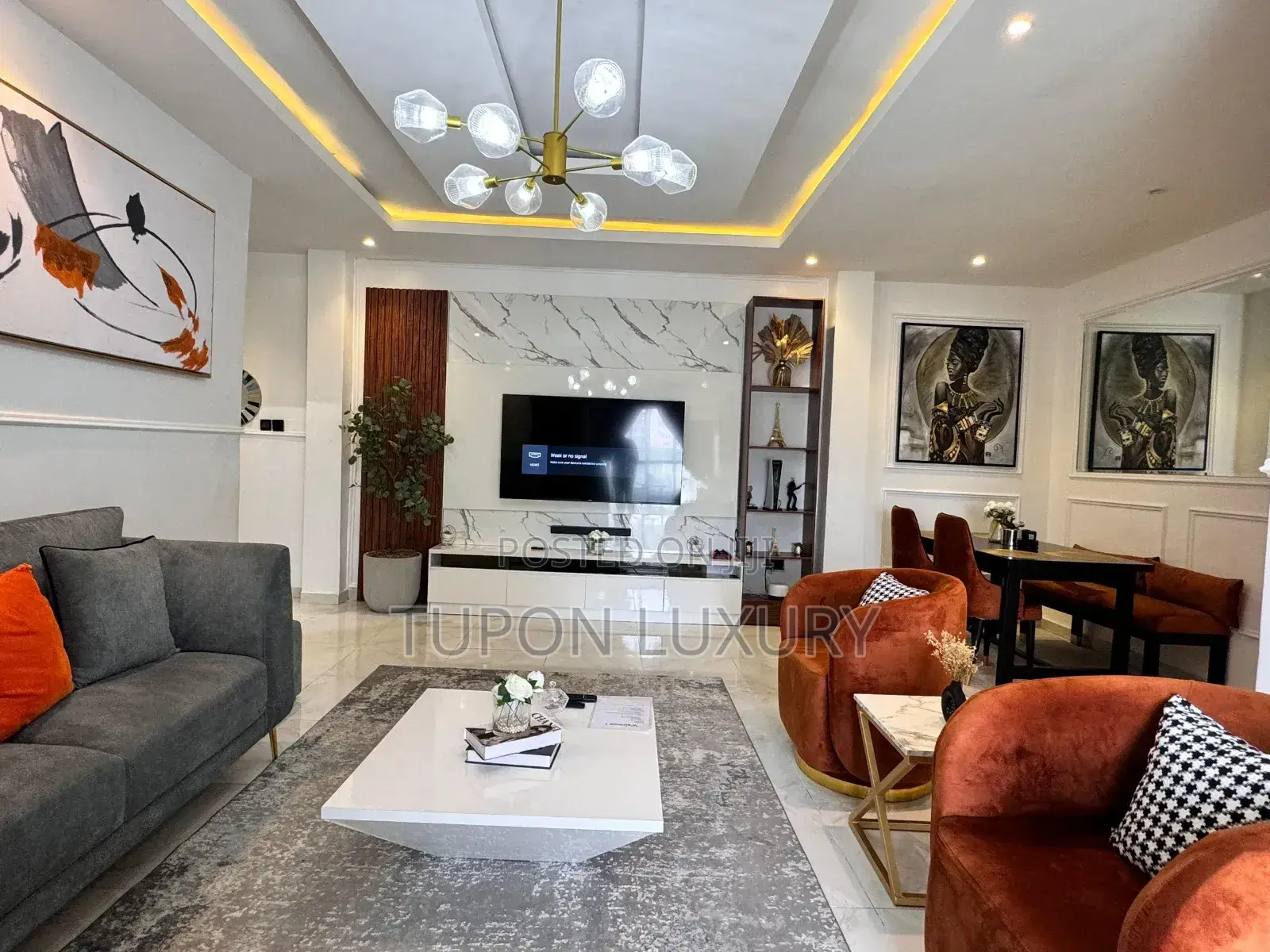 Smart Luxury 2 Bedroom Apartment With Swimming Pool and PS5 in Lekki Phase 1